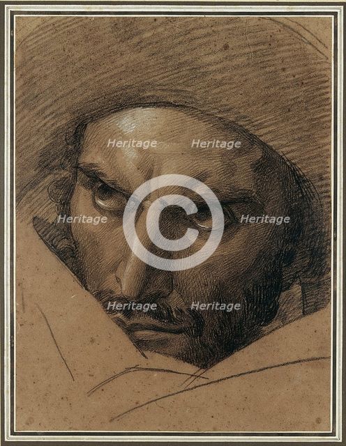 Head of François Ravaillac (1578-1610), 1826. Creator: Gérard, François Pascal Simon (1770-1837).