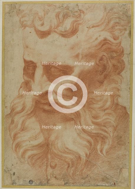 Head of God the Father, n.d. Creator: Daniele da Volterra.