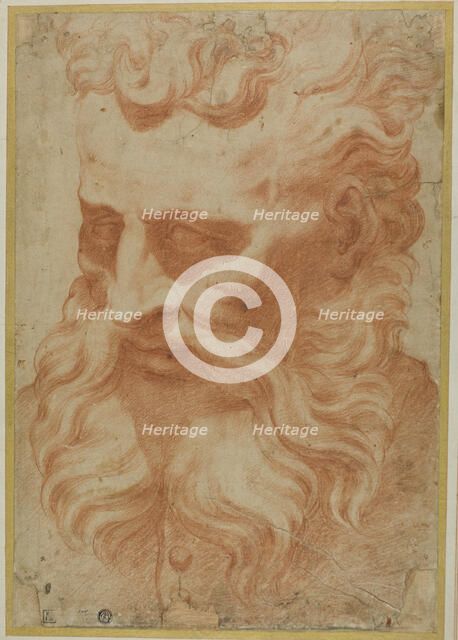 Head of God the Father, n.d. Creator: Daniele da Volterra.