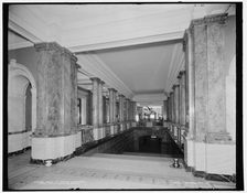 Head of grand stairway, Wayne County Building, Detroit, (1902?). Creator: Unknown