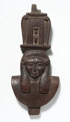 Head of Hathor, 16th Dynasty (c.1665-1600 BCE). Creator: Unknown