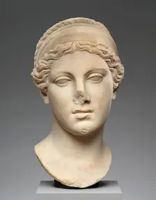 Head of Hygieia, A.D. 1-100. Creator: Unknown