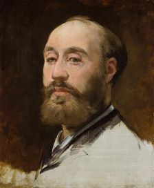 Head of Jean-Baptiste Faure (1830-1914), 1882-83. Creator: Edouard Manet
