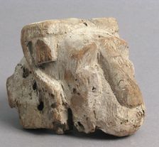 Head of Lion, Coptic, 4th-7th century. Creator: Unknown