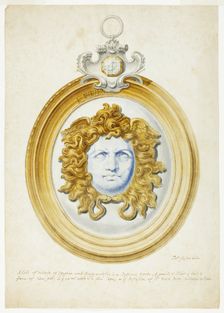 Head of Medusa (Sabbatini collection, Rome), n.d. Creator: Giuseppe Grisoni