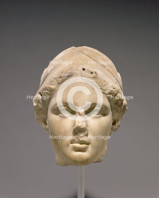 Head of Minerva, A.D. 1-50. Creator: Unknown.