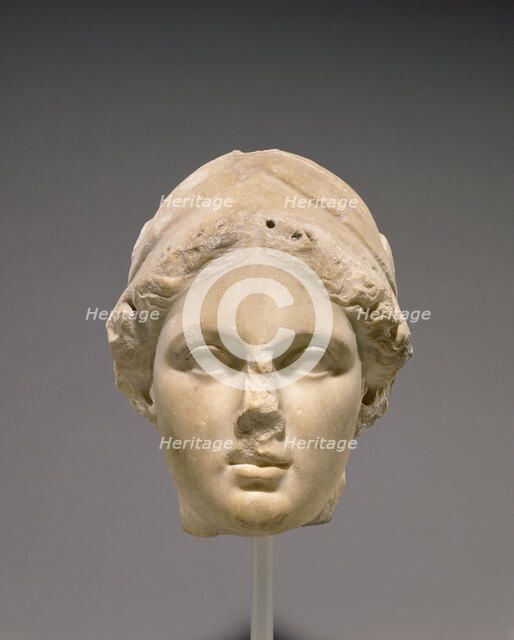 Head of Minerva, A.D. 1-50. Creator: Unknown.