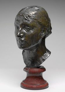 Head of Mrs. John Peter Russell (Marianna Mattiocco della Torre), model 1888. Creator: Auguste Rodin