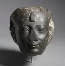 Head of Queen Hatshepsut (?), c. 1479-1457 BC. Creator: Unknown