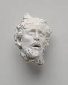 Head of Saint John the Baptist, 1887. Creator: Auguste Rodin