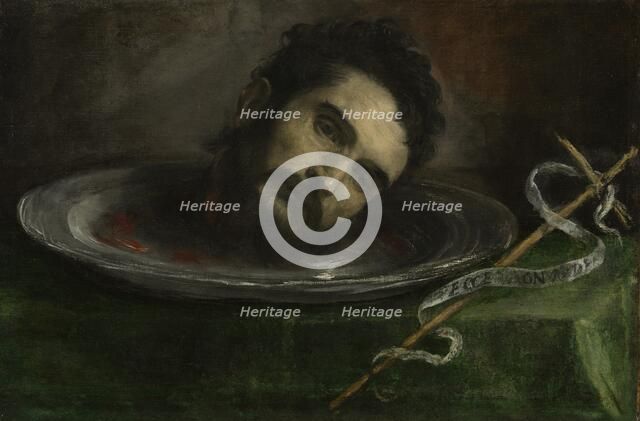 Head of Saint John the Baptist, c. 1550-1650. Creator: Unknown.