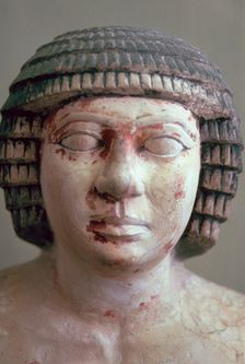 Head of Sekhemka, chief of the scribes of the fields, 25th century BC