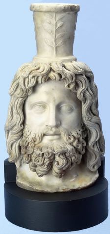 Head of Serapis, the lord of the dead. Creator: Unknown