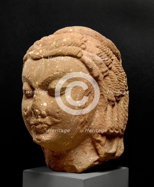 Head of Shiva, early 5th century. Artist: Unknown.