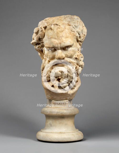Head of Silenus, 1st-2nd century A.D. Creator: Unknown.