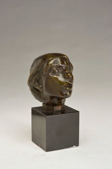 Head of Sorrow (small version), 1882. Creator: Auguste Rodin