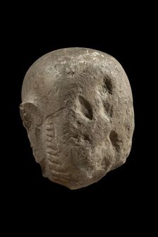 Head of statue of god Min, Naqada II, c3700BC-3200BC