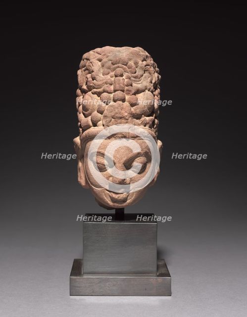 Head of Surya, c. 6th century. Creator: Unknown.