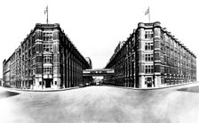 Head office and works of Joseph Lucas, Great King Street, Birmingham, West Midlands, 1961. Artist: Michael Walters