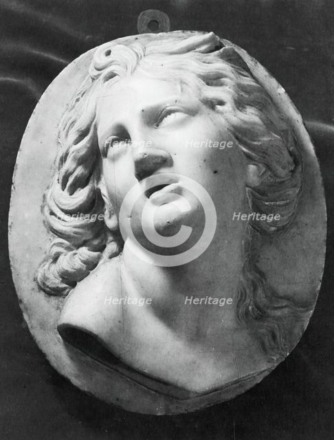 Head (one of a pair), 1700/1800. Creator: Unknown.