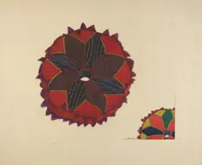 Head Pad, c. 1937. Creator: John Wilkes