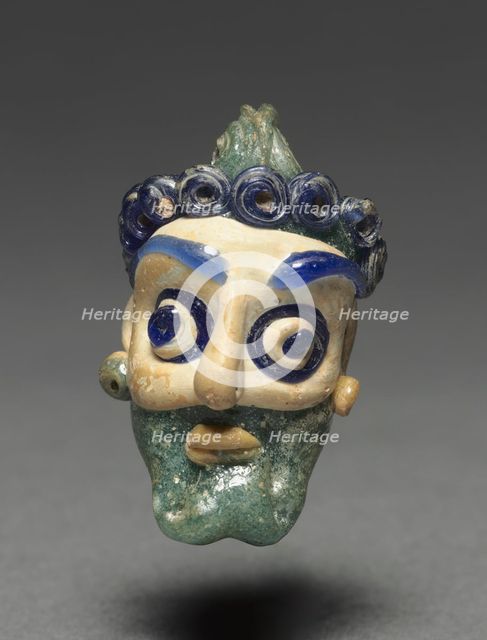 Head Pendant, 600-500 BC. Creator: Unknown.