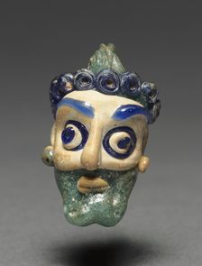 Head Pendant, 600-500 BC. Creator: Unknown