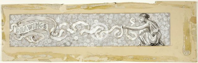 Head-Piece to List of Drawings, 1885/88. Creator: Will H. Low.
