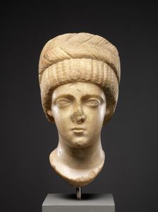 Head, Possibly of Empress Flaccilla, Byzantine, ca. 380-390. Creator: Unknown