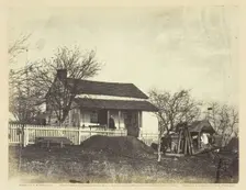 Head-Quarters Major General George G. Meade, July 1863. Creator: Alexander Gardner
