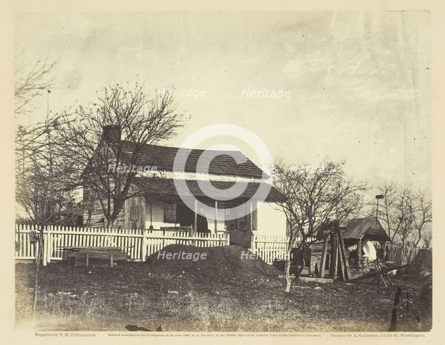 Head-Quarters Major General George G. Meade, July 1863. Creator: Alexander Gardner.