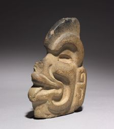 Head-Shaped Hacha, 400-950. Creator: Unknown