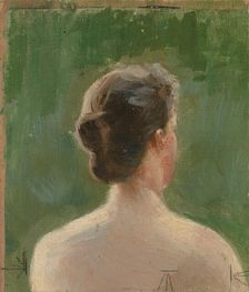 Head, study, 1892. Creator: Torsten Wasastjerna