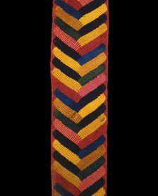Headband, Peru, 100 B.C./A.D. 200. Creator: Unknown