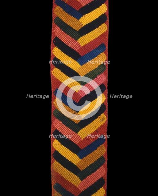 Headband, Peru, 100 B.C./A.D. 200. Creator: Unknown.