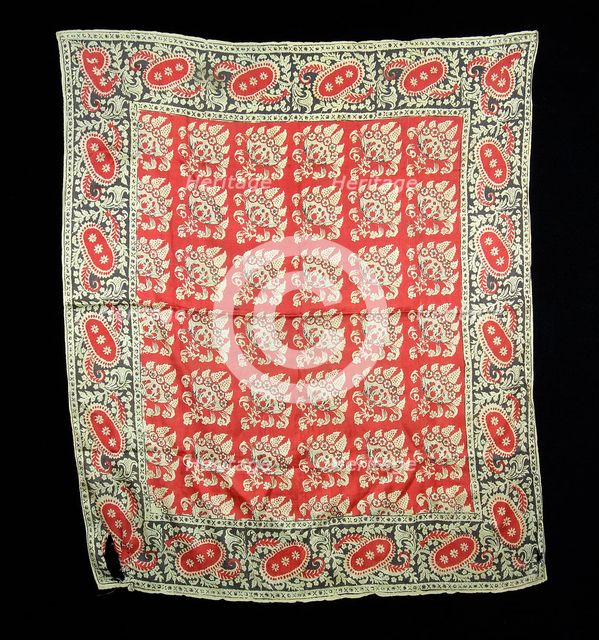 Headcloth, American, first quarter 19th century. Creator: Unknown.