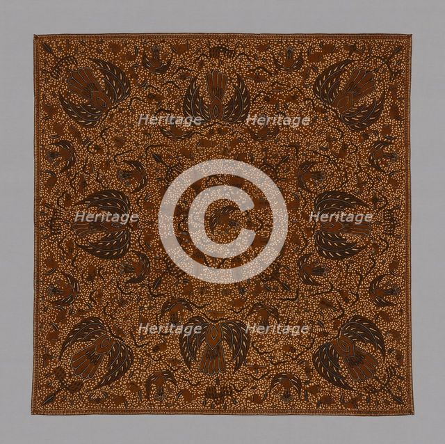 Headcloth (Iket Kepala), Java, Late 19th century. Creator: Unknown.
