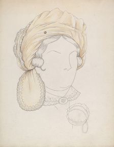 Headdress, 1935/1942. Creator: Eva Noe