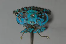 Headdress Ornament, 1700s or 1800s. Creator: Unknown