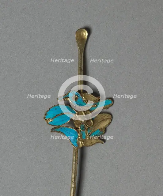 Headdress Ornament, 1700s or 1800s. Creator: Unknown.