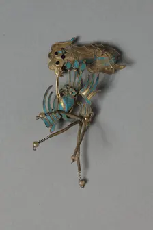 Headdress Ornament, 1700s or 1800s. Creator: Unknown