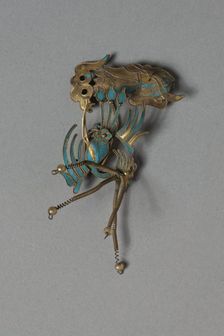 Headdress Ornament, 1700s or 1800s. Creator: Unknown