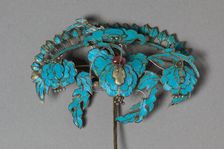 Headdress Ornament, 1800s-1900s. Creator: Unknown