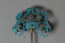Headdress Ornament, 1800s-1900s. Creator: Unknown