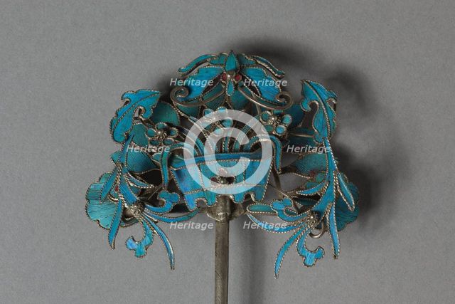 Headdress Ornament, 1800s-1900s. Creator: Unknown.