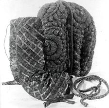 Headdress, Austria, 19th century. Creator: Unknown