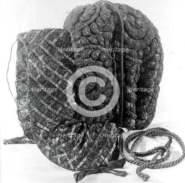 Headdress, Austria, 19th century. Creator: Unknown.