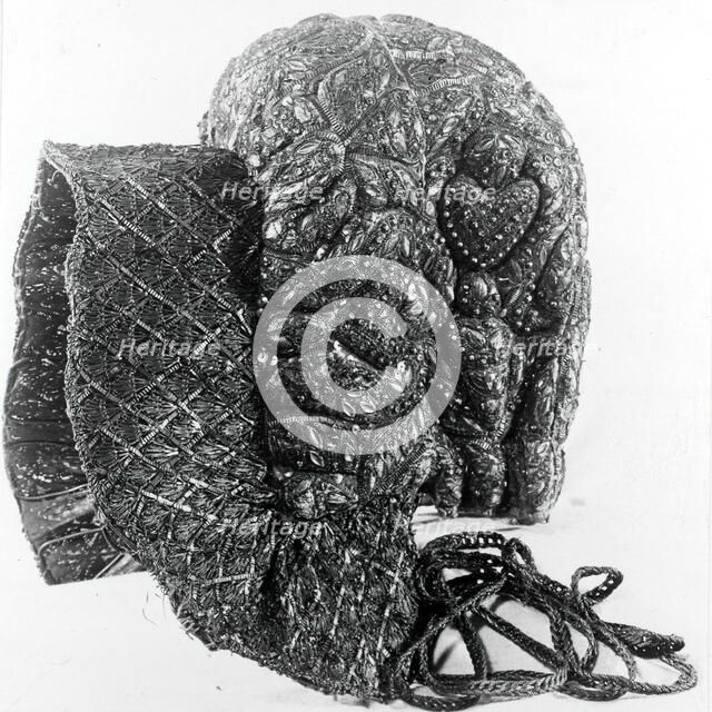 Headdress, Austria, 19th century. Creator: Unknown.