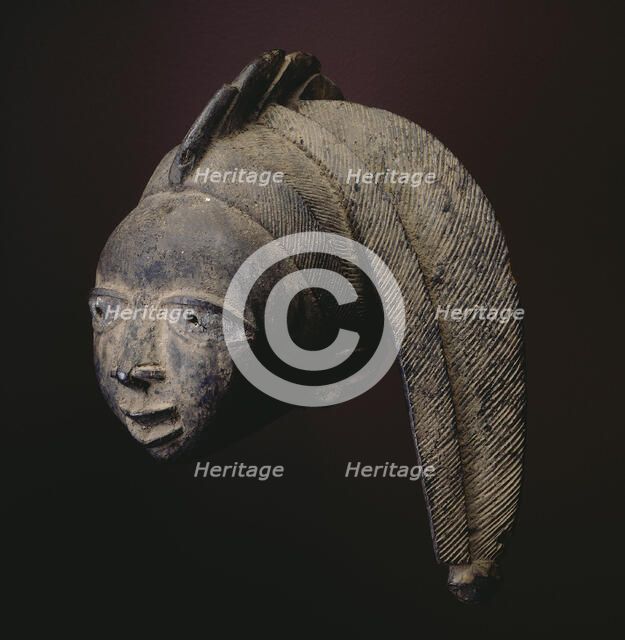 Headdress (Ago Egungun), Nigeria, Mid-late 19th century. Creator: Unknown.