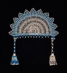 Headdress, American, ca. 1860. Creator: Unknown
